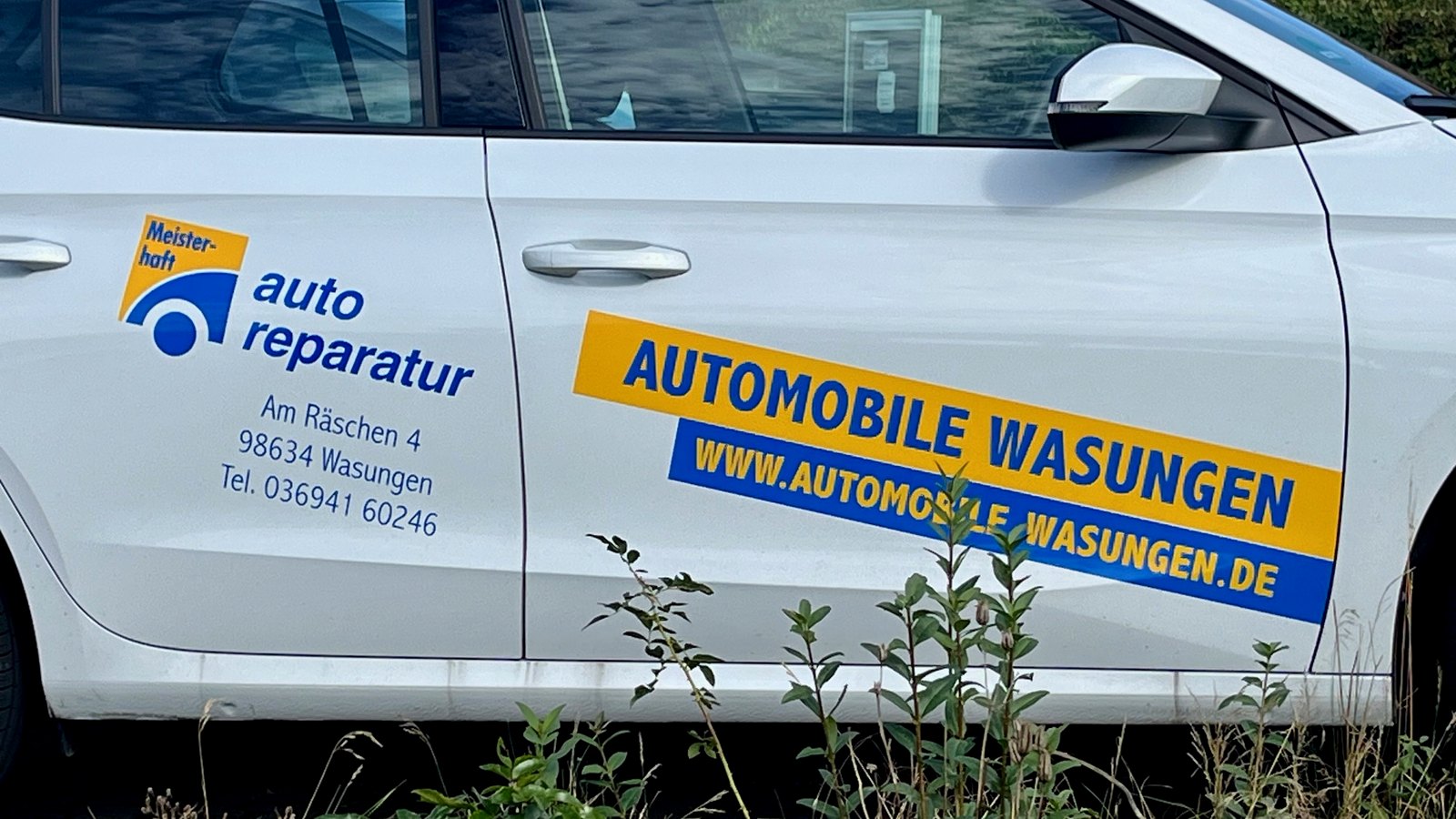 Ersatzwagen der Meisterwerkstatt von SSW Automobile Wasungen