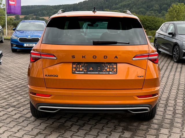 Skoda Karoq Sportline 4x4 190PS AHK Leder 360Kam uvm — Bild 4