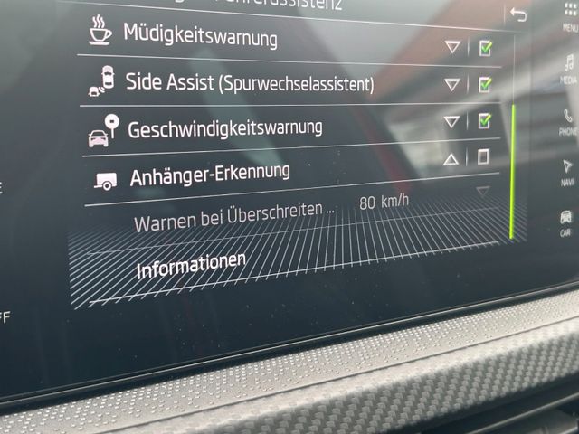 Skoda Scala FL Monte Carlo Matrix AHK Navi DplBoden — Bild 37